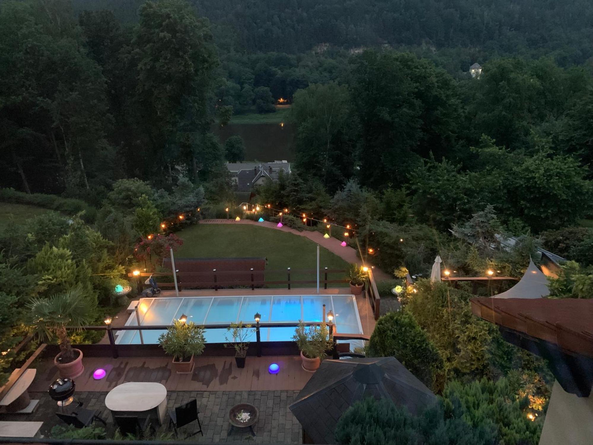 Ferienwohnung 1 Festungsblick Königstein an der Elbe Exterior foto